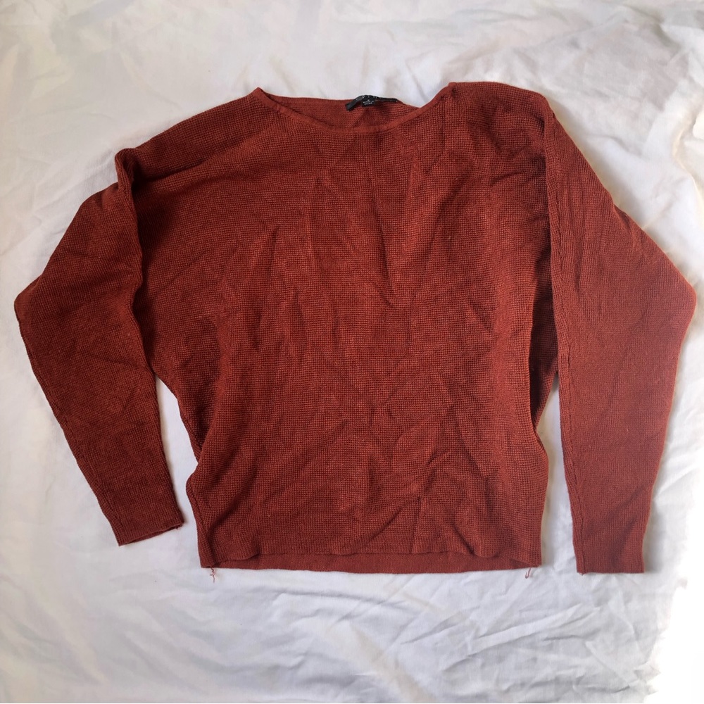 Cyrus Burnt Red Sweater
